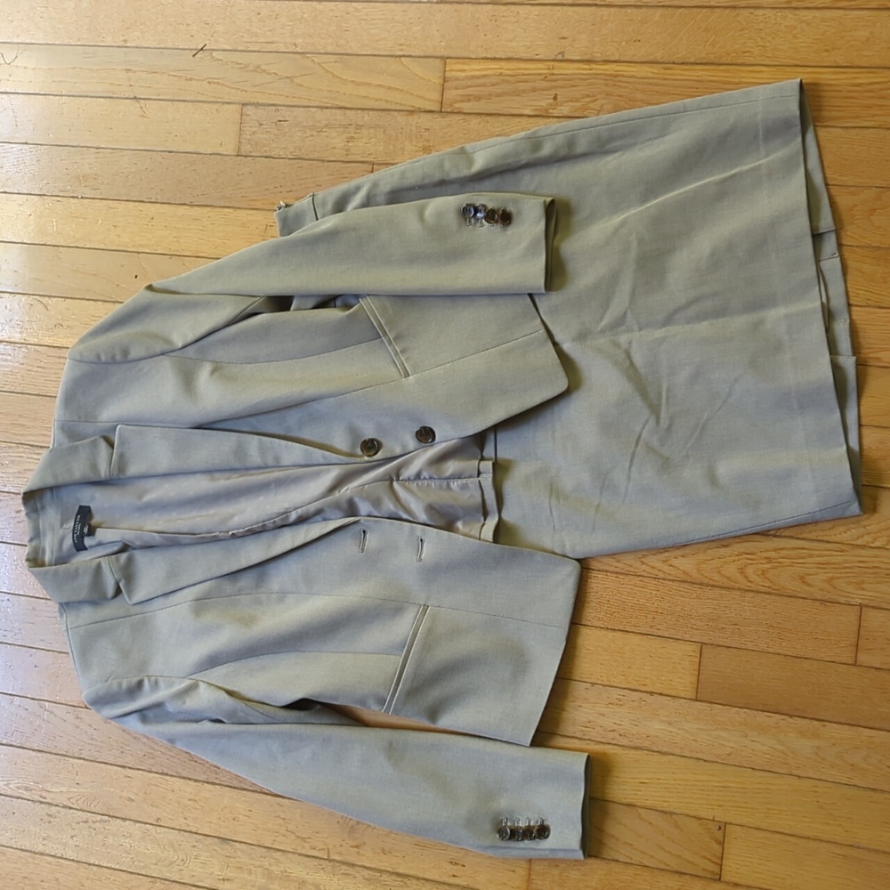 NWOT Oatmeal Ann Taylor Skirt suit